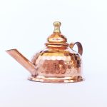 قوری مسی چکشی زعفران دم کنی