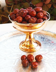 بستنی خوری پایه دار لب چین بزرگ