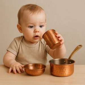 ظروف مسی برای کودکان و نوزادان مناسب است؟